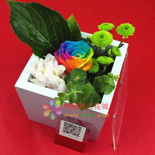 穆棱網(wǎng)上花店 彩虹玫瑰專送服務(wù)